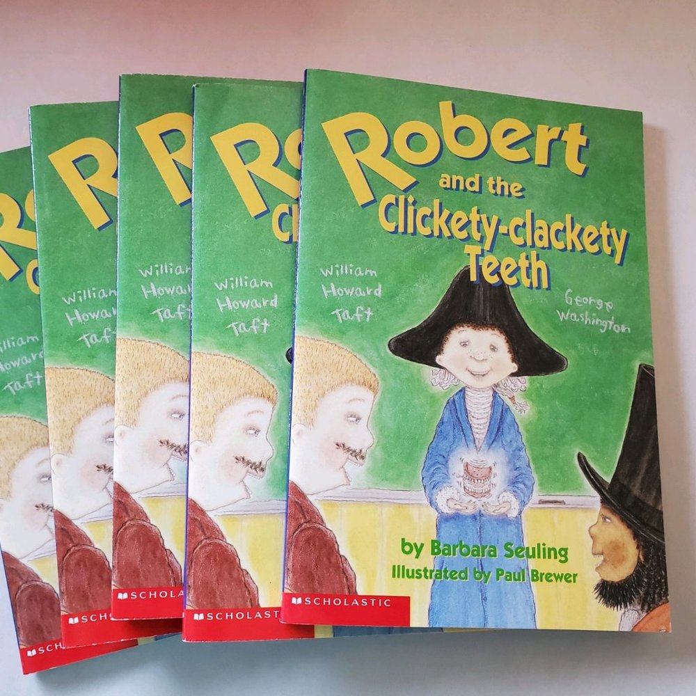 Children's Books - Robert and the Clickety-Clackity Teeth - Lot of 5 Copies